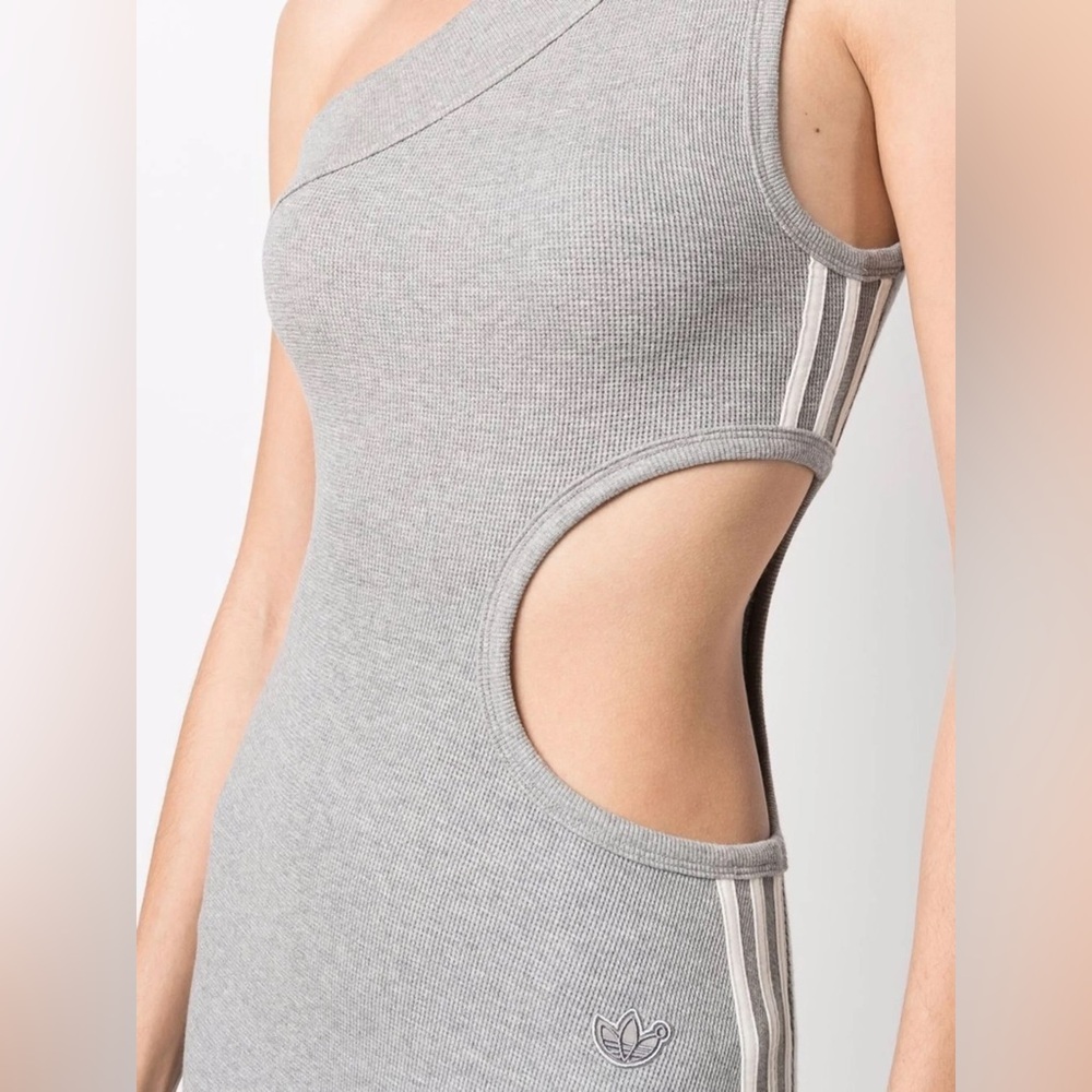 Adidas Gray Cut Out Dress